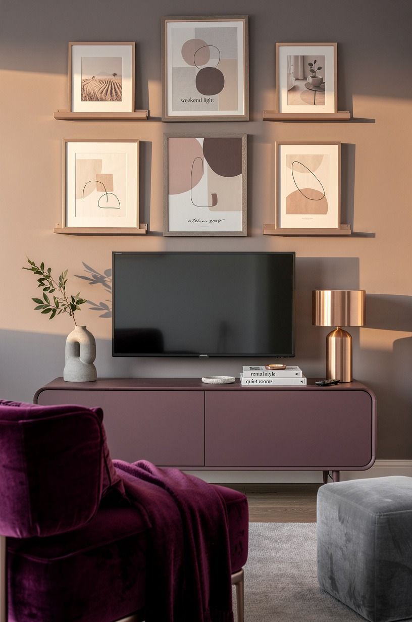 Frame the Screen With a Rental-Safe Gallery