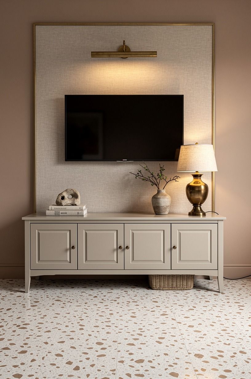 Style the Small TV Area With a Three-Layer Background