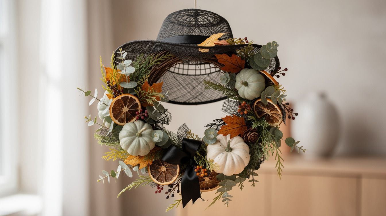 16 Witch Hat Wreath DIY Ideas Everyone Is Copying for a $15 Door in 4 Steps