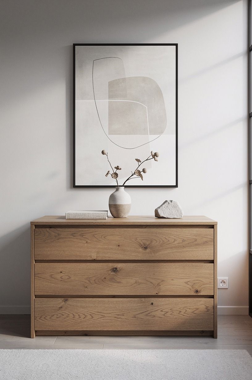 Float Art Above a Dresser