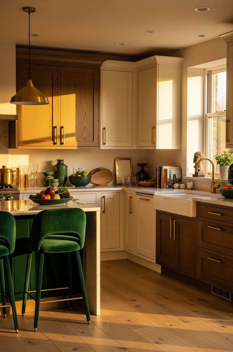 Anchor the Space With the Two-Wood Rule