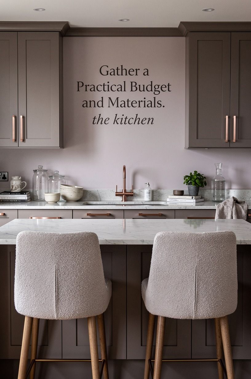 Gather a Practical Budget and Materials