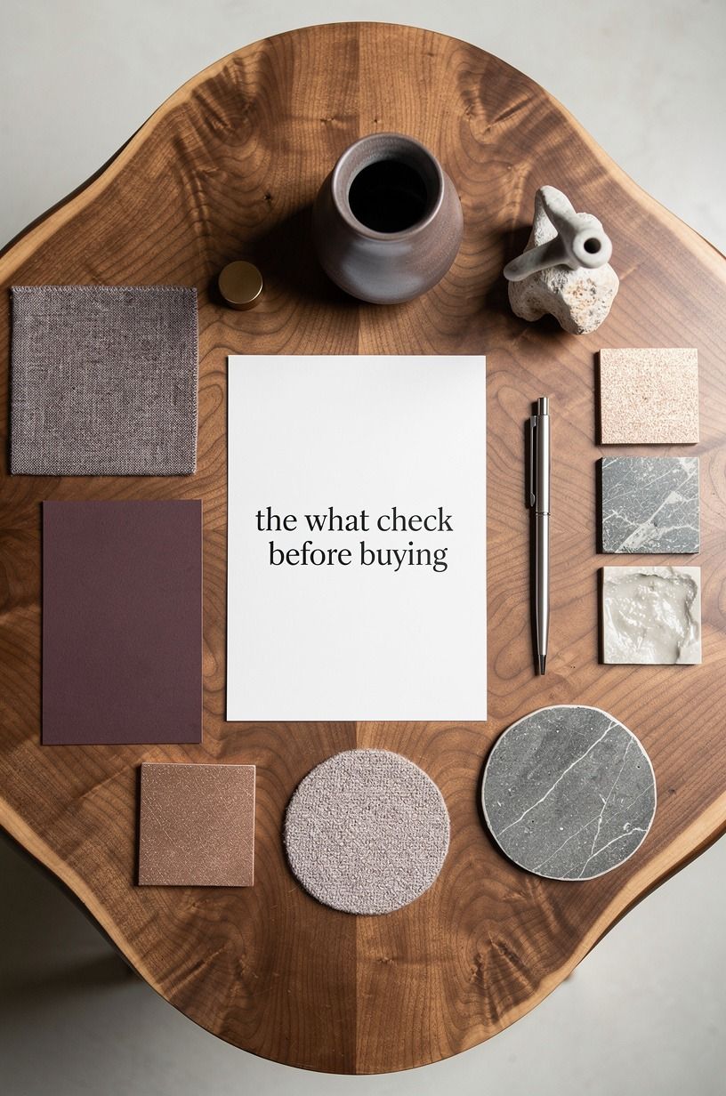 I checked the materials before I checked the feel, plum palette