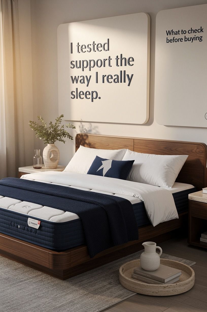 I tested support the way I really sleep, navy palette