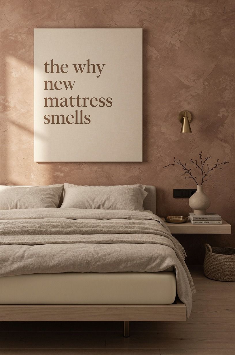 The latex layer changed how the mattress felt, clay palette