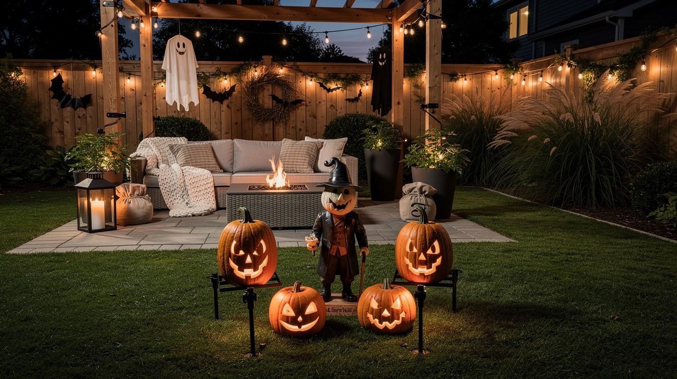 12 Windproof Halloween Yard Decor Ideas That Actually Stay Put