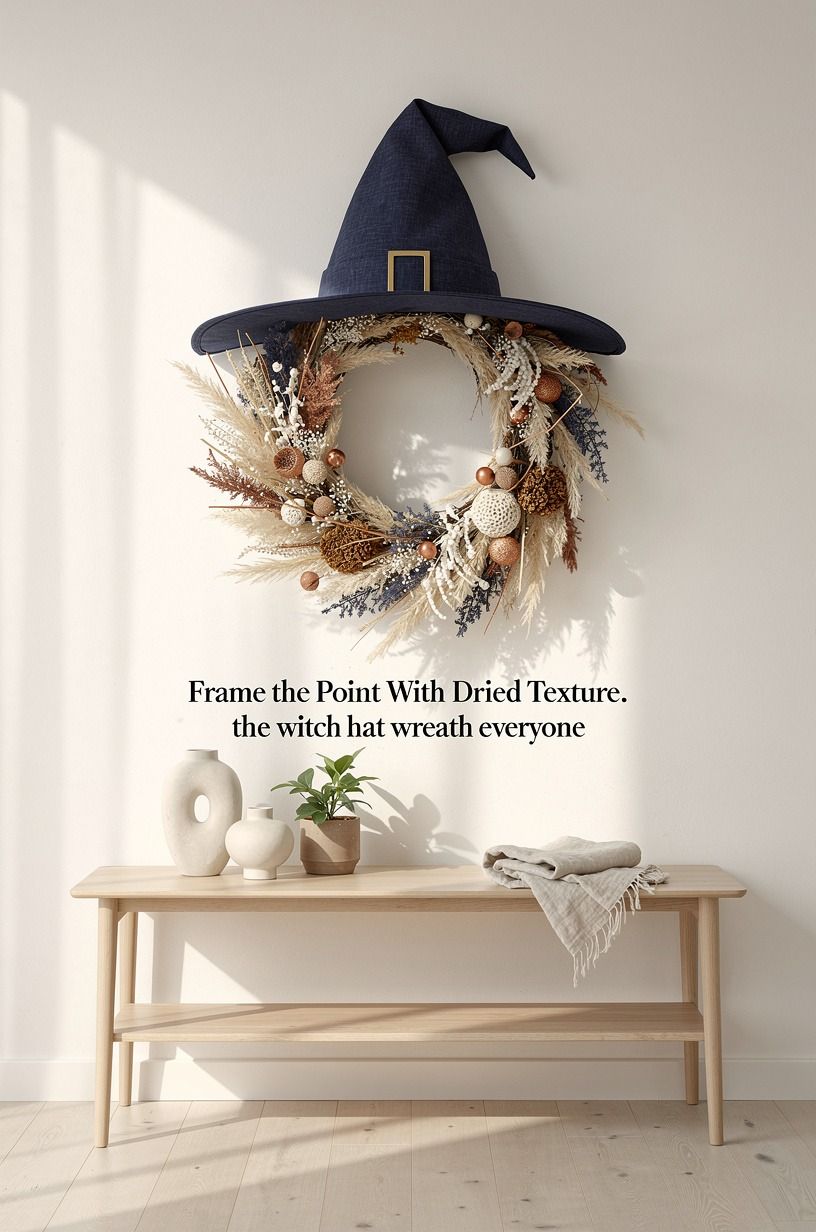 Frame the Point With Dried Texture