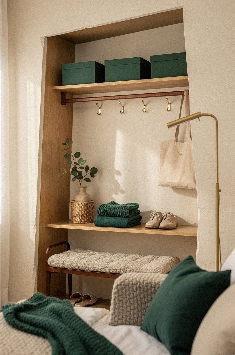 Apply the Two-Wood Rule to Make Uneven Walls Feel Intentional
