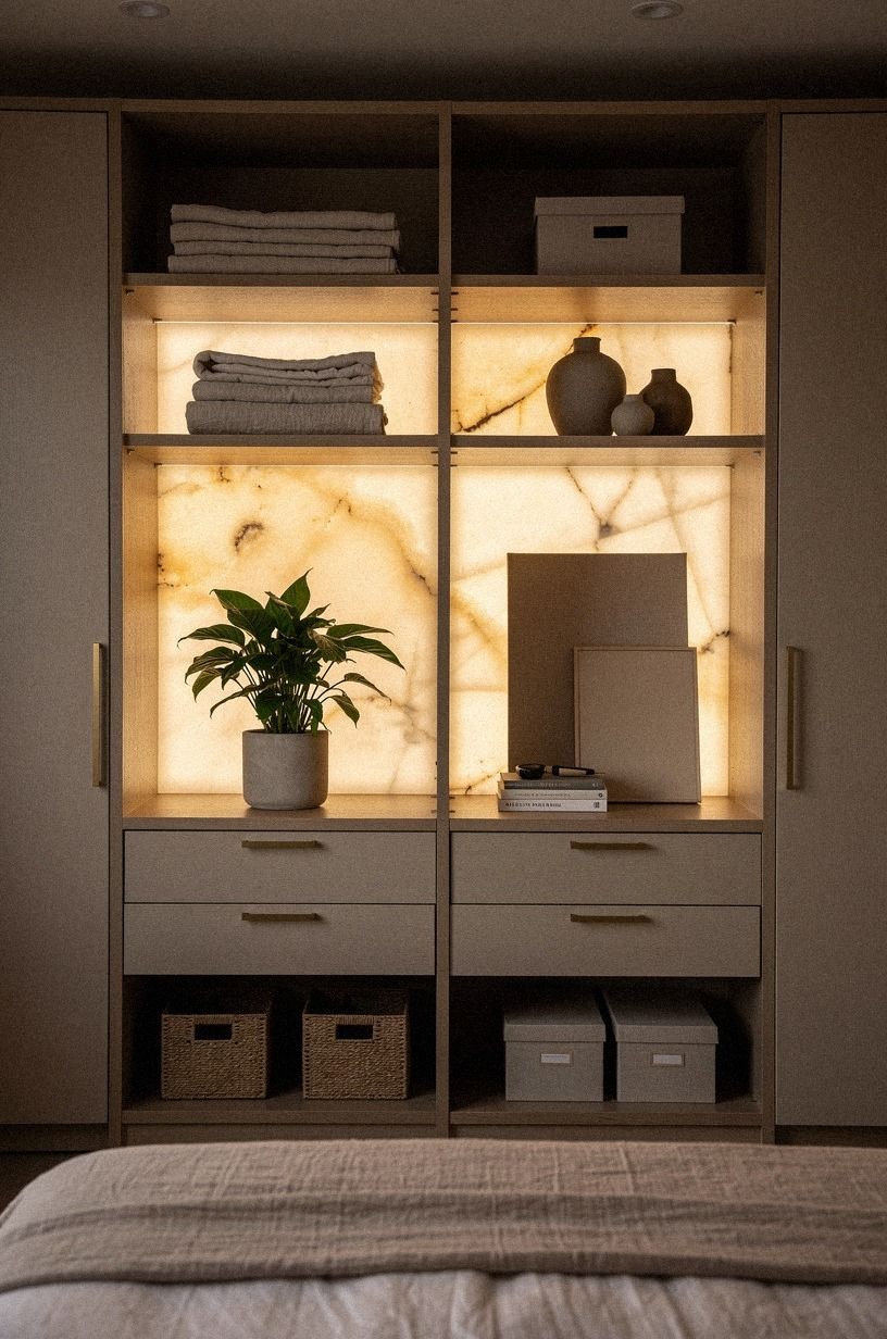 Choose Open Shelving Over Bulky Drawers