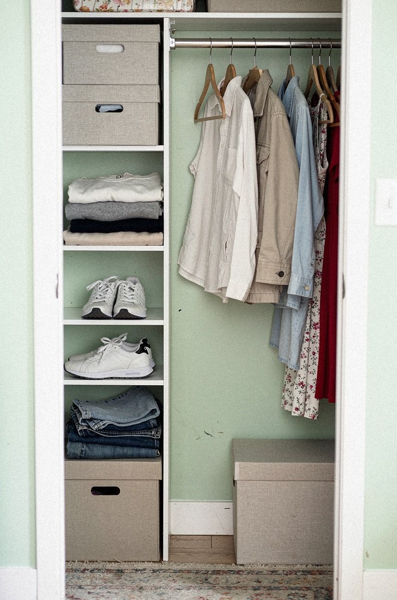 Paint One Wall in Benjamin Moore Pale Oak