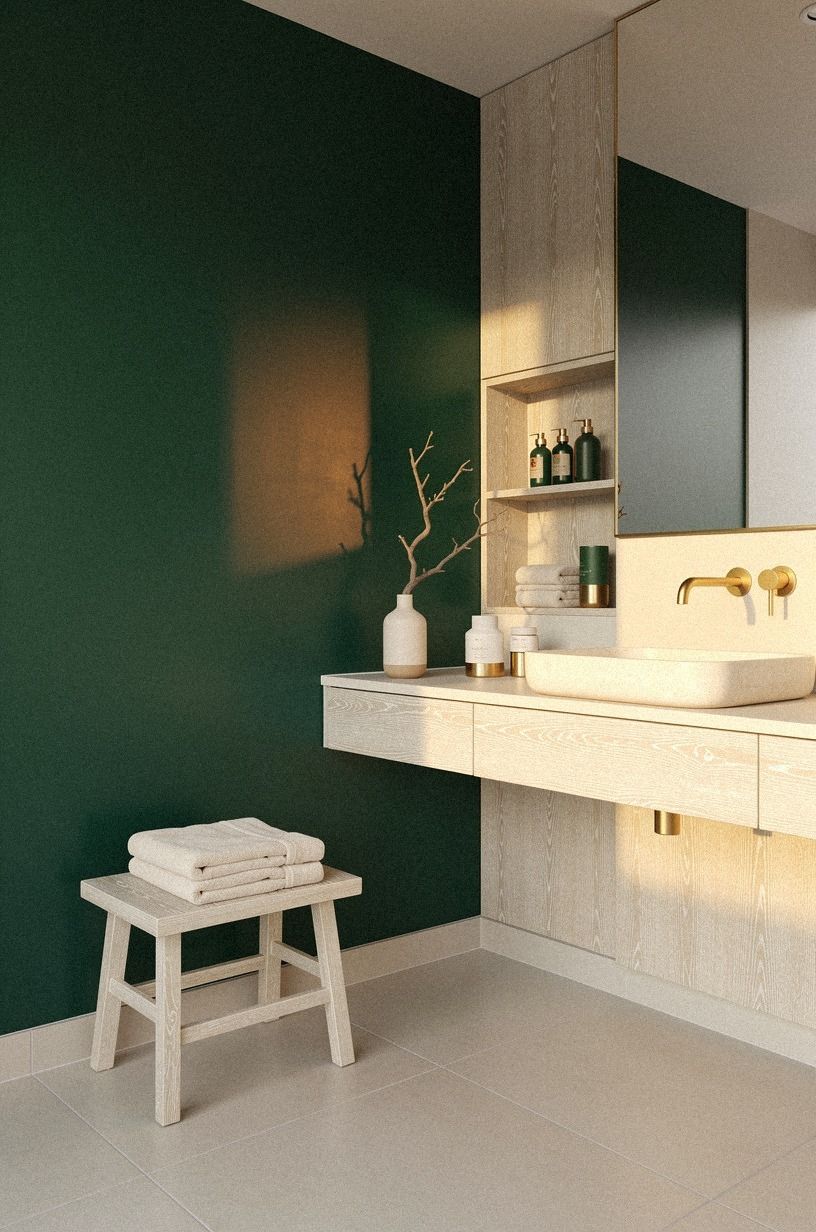 Paint One Bold Wall Instead of Every Surface