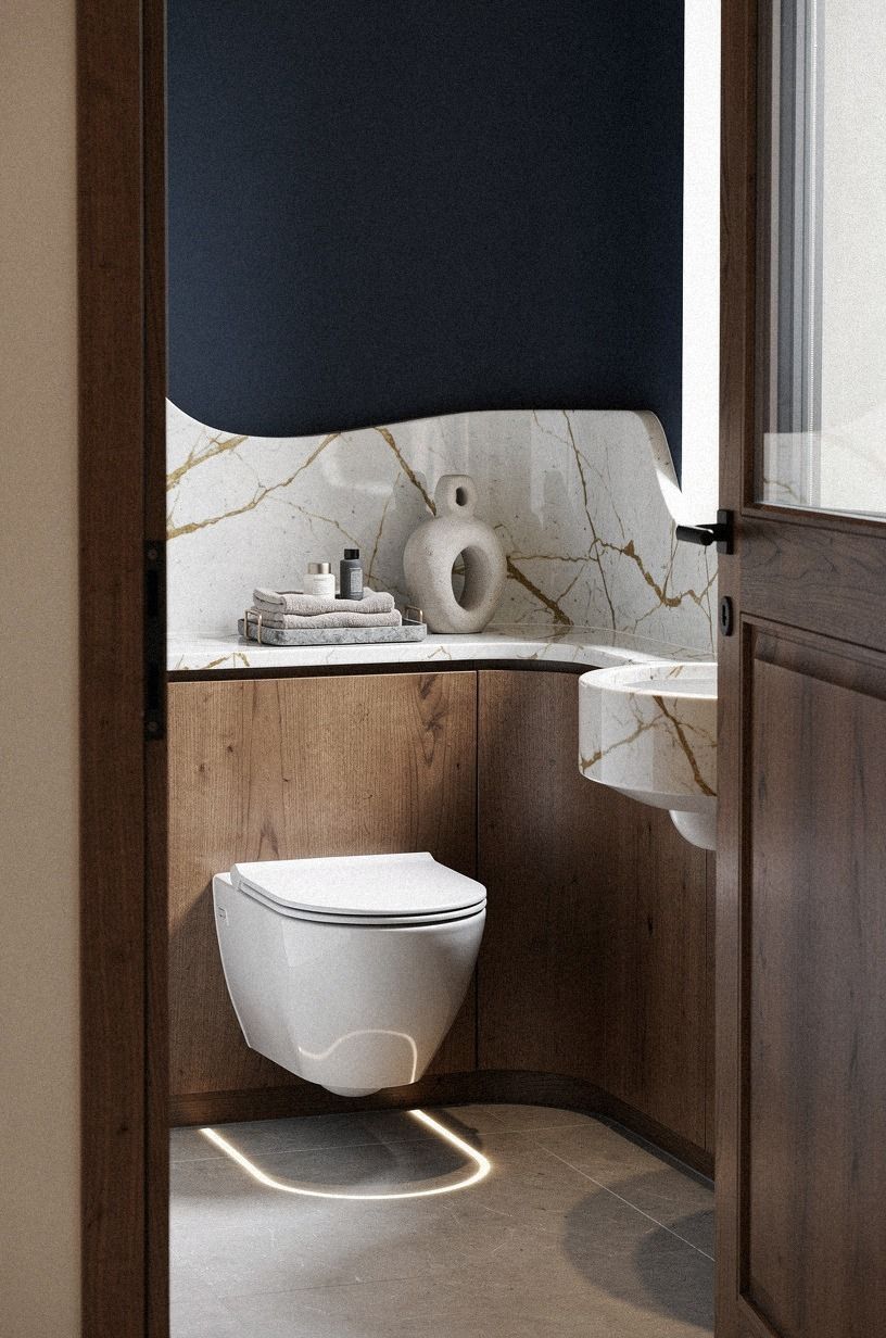 Repeat the Five-Inch Pause Around the Toilet