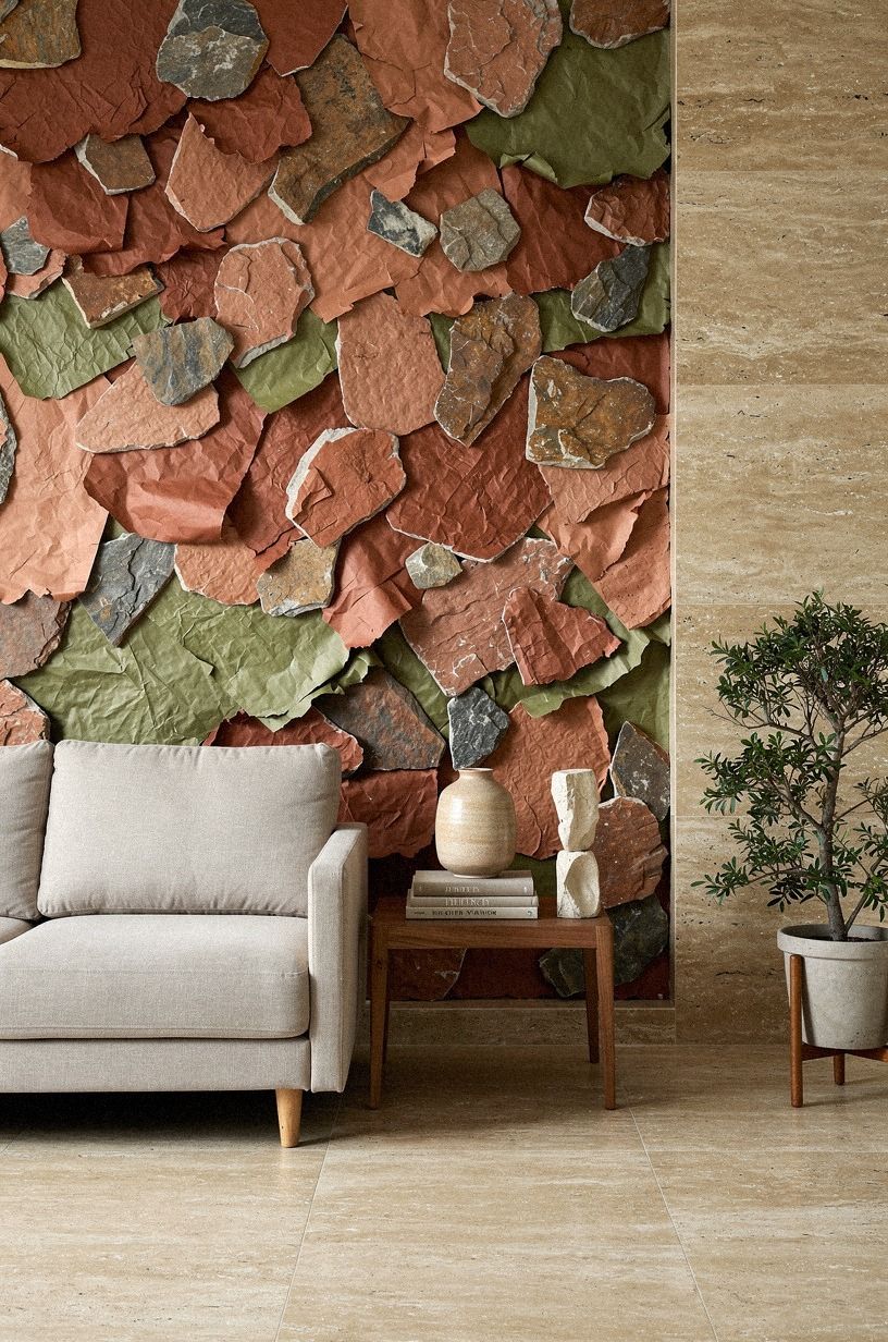 Can You Make a Bold Wall With Paper Layers?
