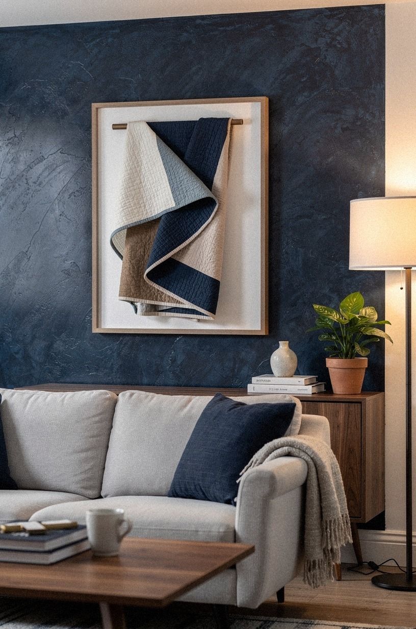 Frame a Folded Quilt Instead of Mounting It