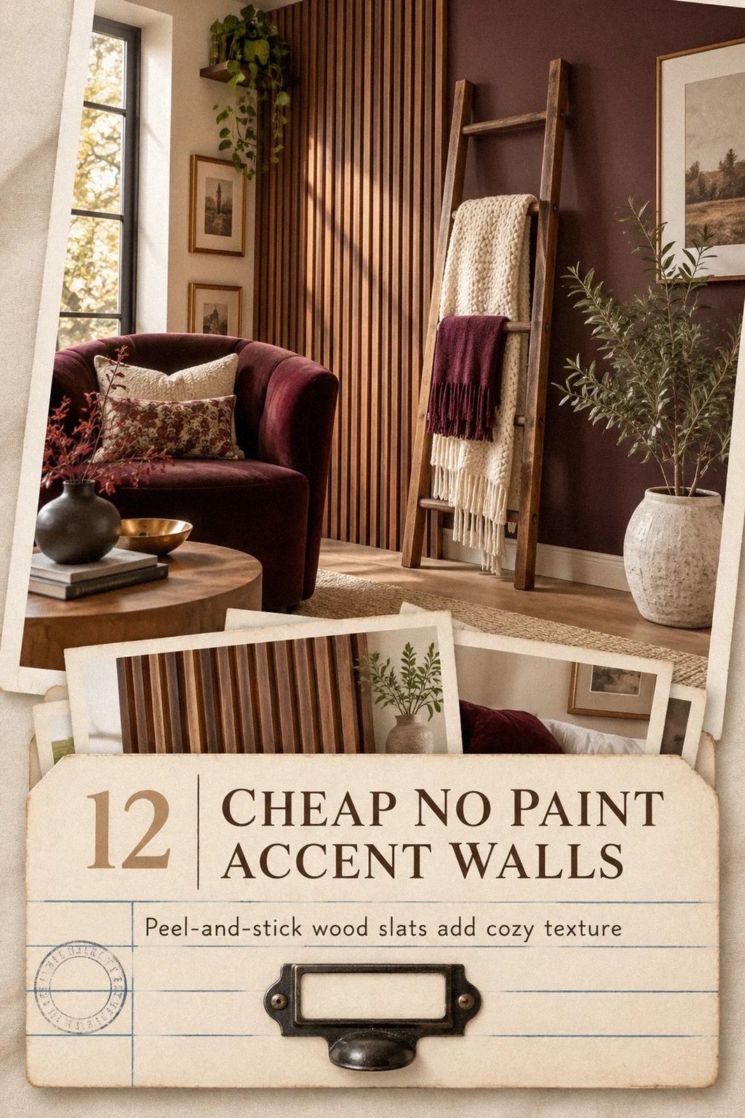 I Tried Cheap Accent Walls Without Paint, Here's What Actually Worked Under $50