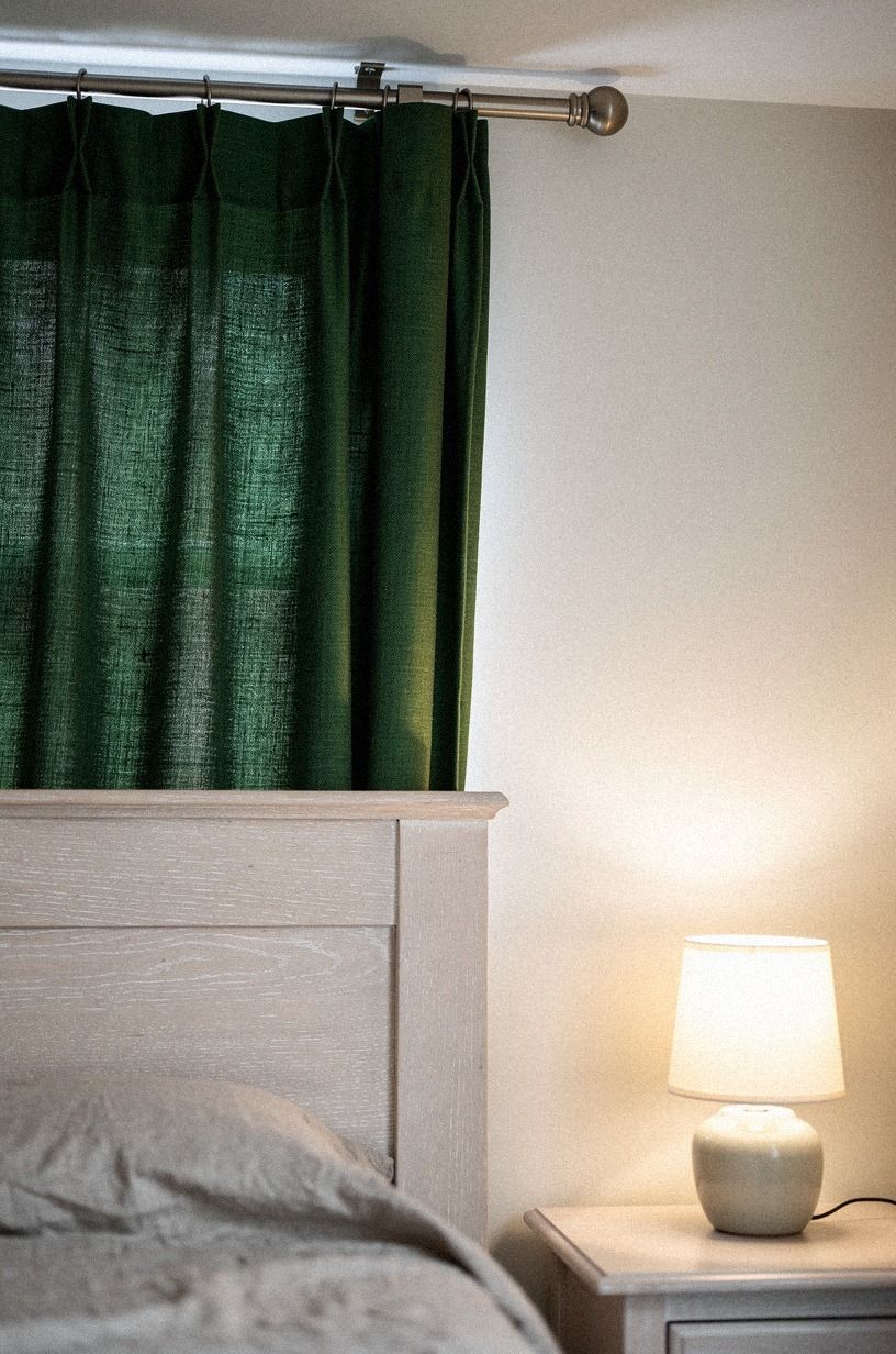 Hang Curtains High With the Tension-Rod Move