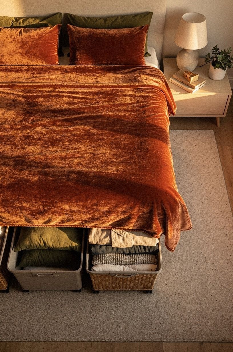 Tuck Storage Under the Bed