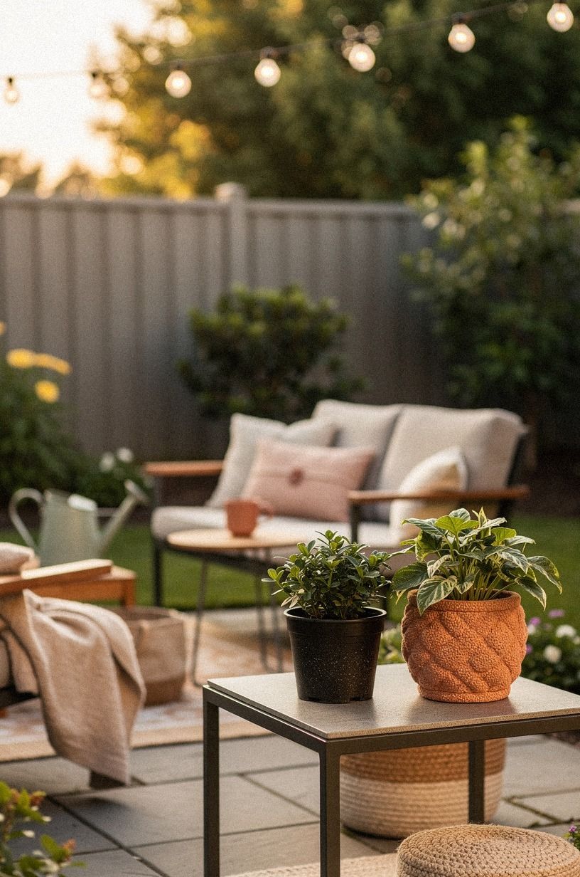 Swap a Plastic Pot for a Textured Planter