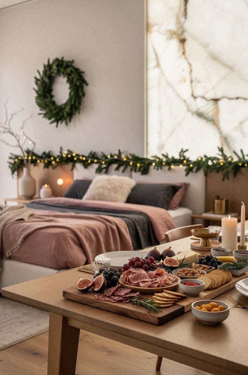 I Chose the Mattress Before the Decorations, dusty rose palette