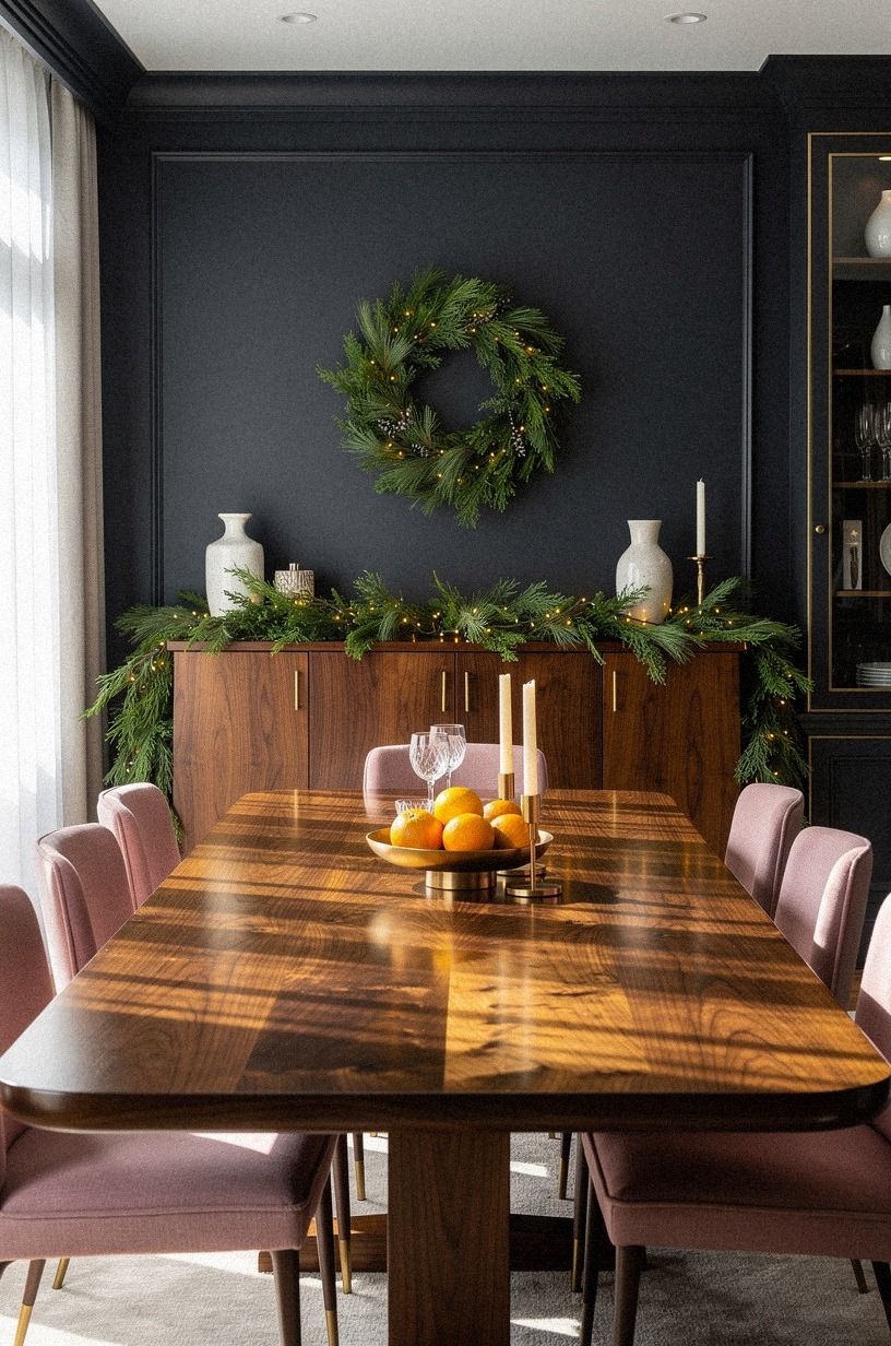 I Used One Deep Color to Give the Room Some Weight, dusty rose palette