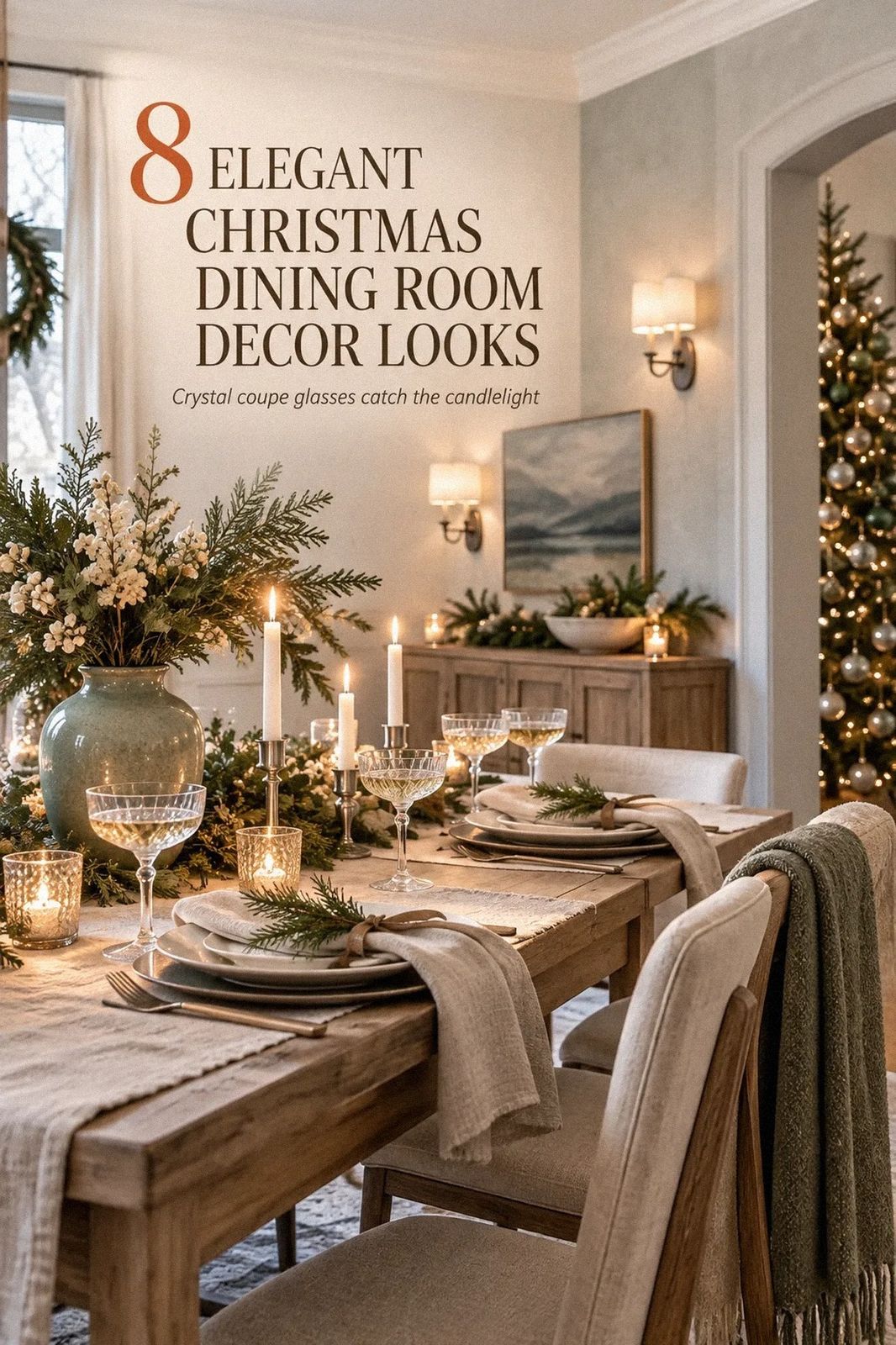 Christmas Dining Room Decor Ideas (Elegant & Ready to Host)