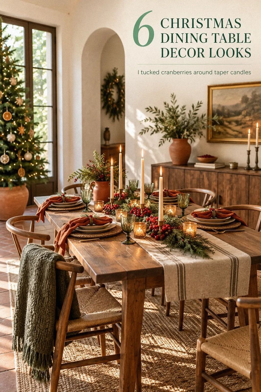 Christmas Dining Table Decor Ideas (Set It Without the Stress)
