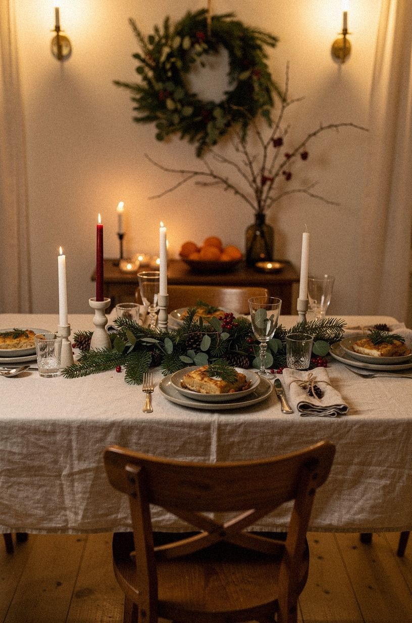 I connected the guest room to the dinner table, clay palette