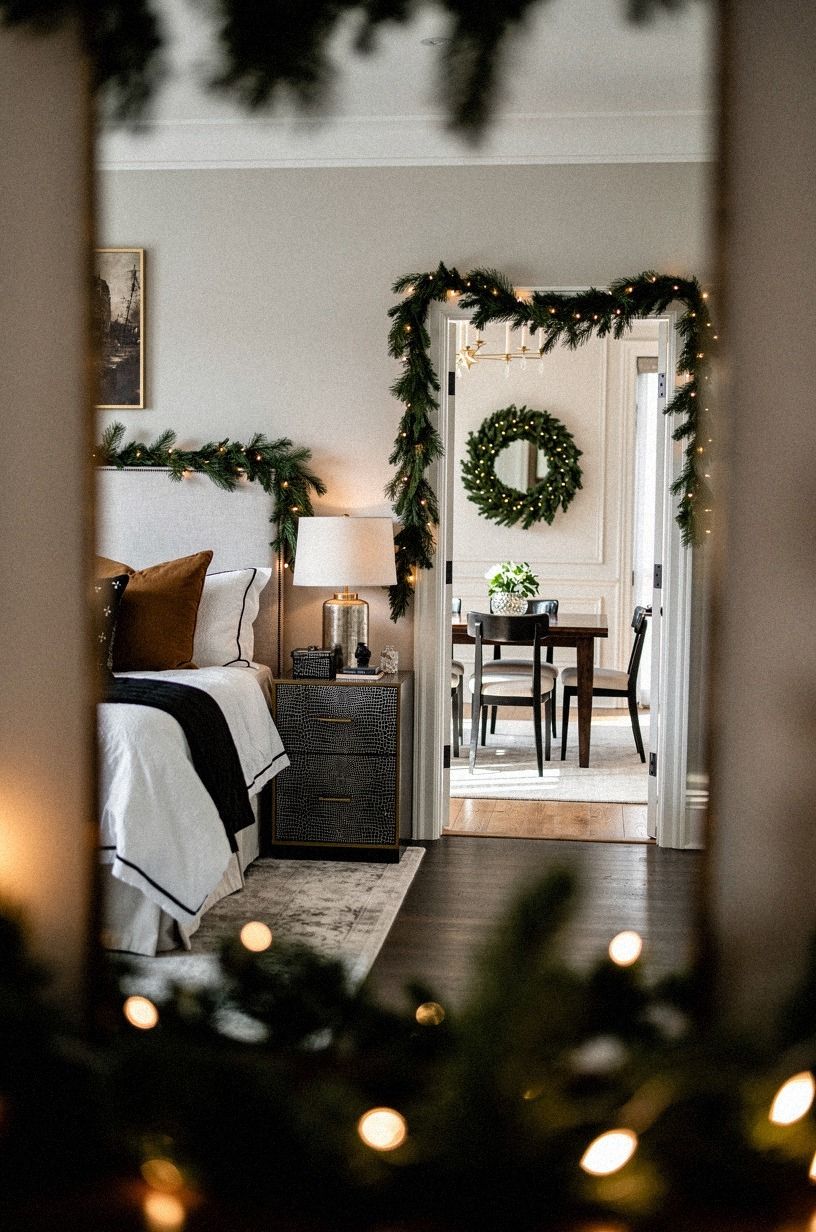 The night I realized the guest room mattered, warm white palette