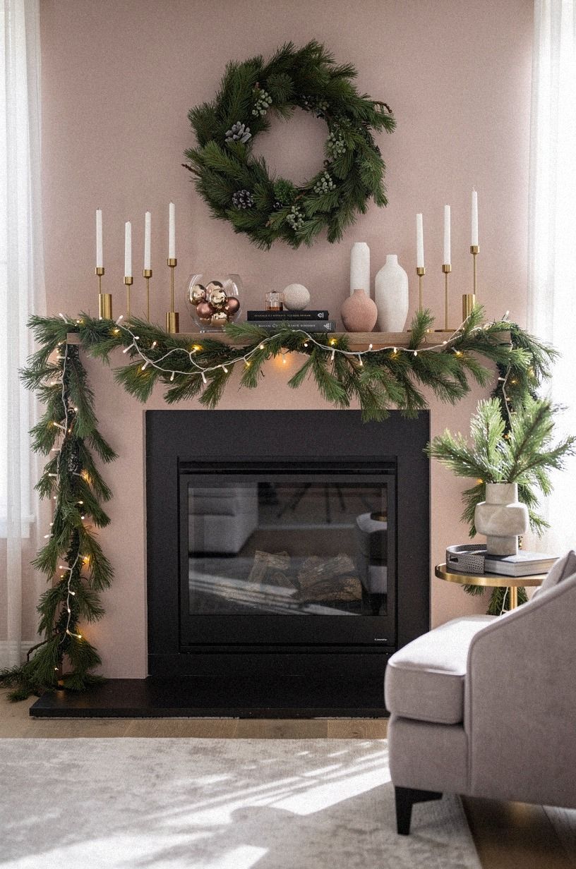 The Fireplace Wasn't the Real Problem, dusty rose palette