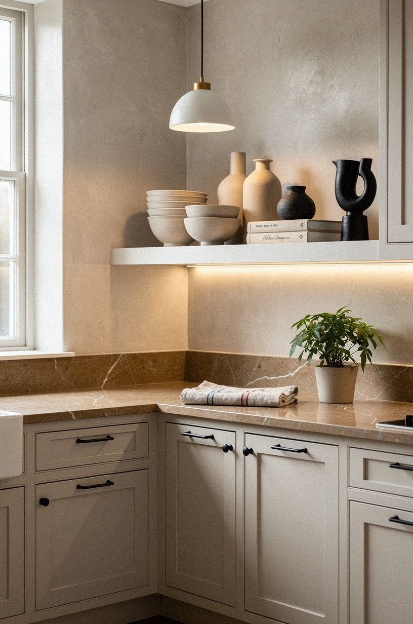 How Do Three Light Sources Change the Shelf?