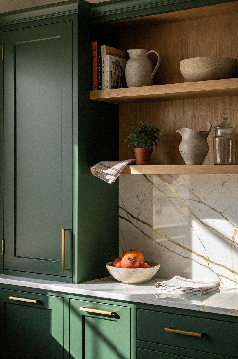 Leave One Shelf Quiet for a Serene Finish