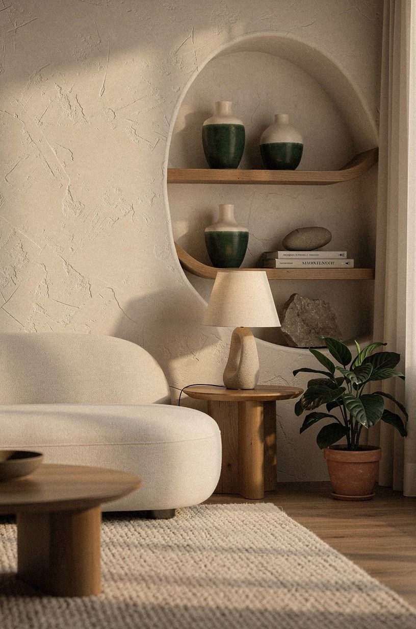 Mix Warm White With One Deep Green