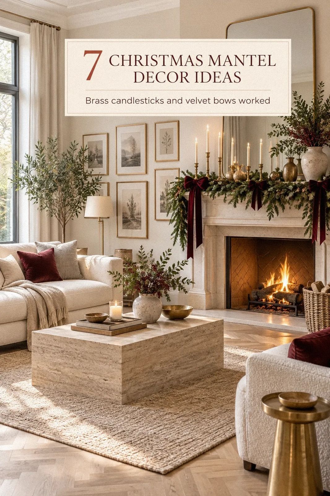 16 Christmas Mantel Decor Ideas That Look Expensive on a Budget