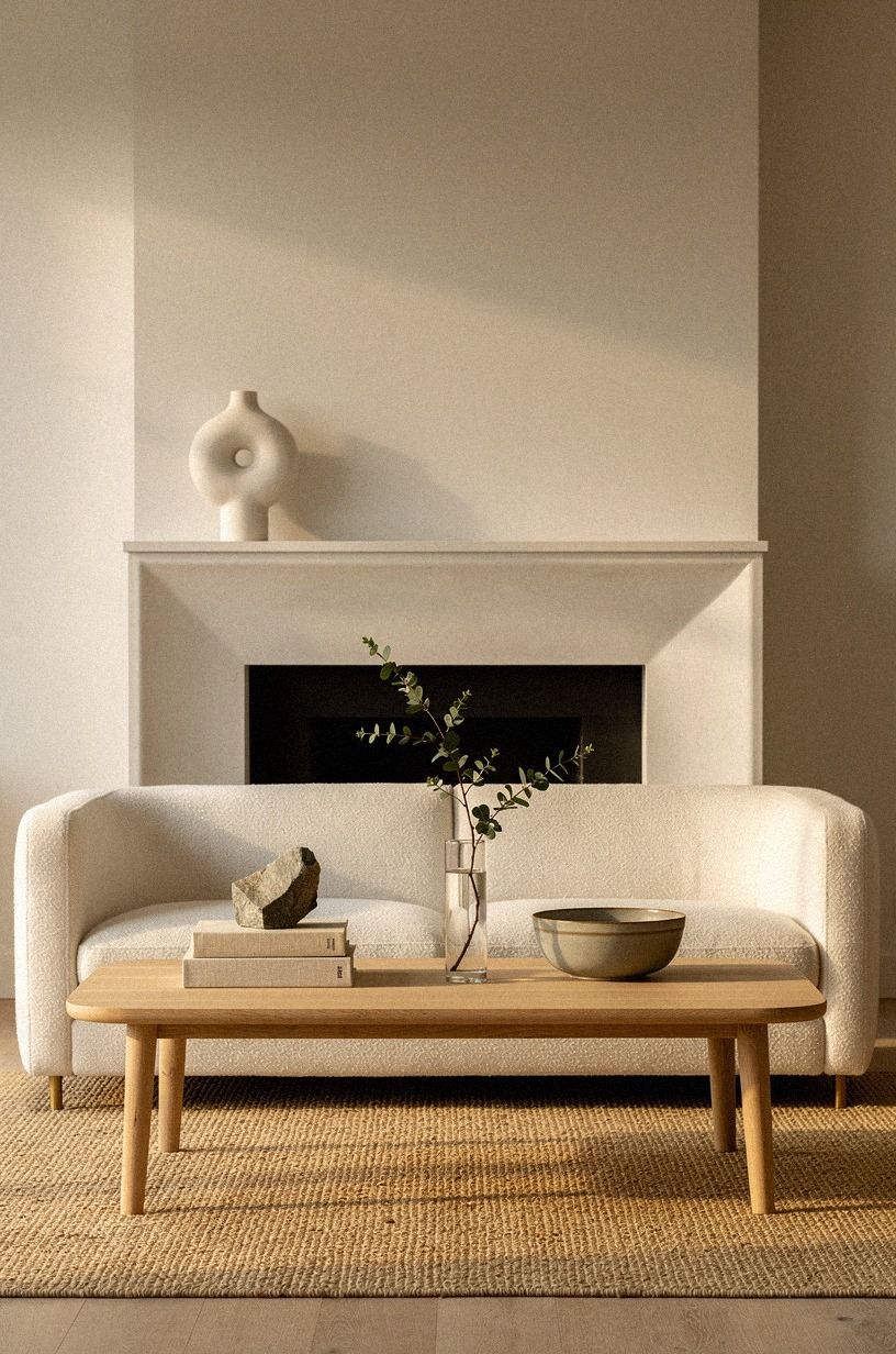 I Cleared the Mantel and Kept One Focal Point, emerald palette