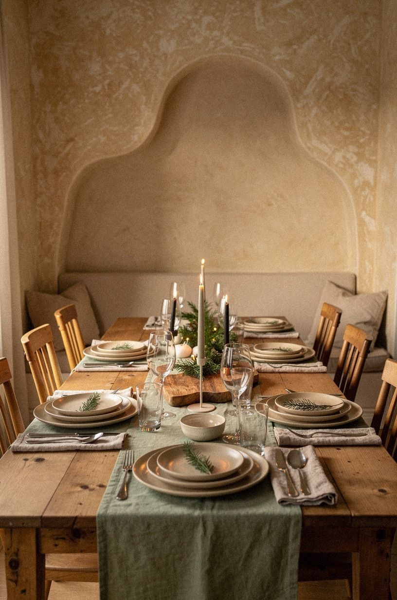 Float a Candleline Through the Farmhouse Tablescape