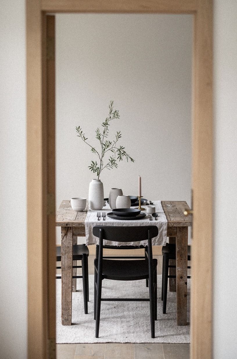 Make Black Flatware the Strongest Accent
