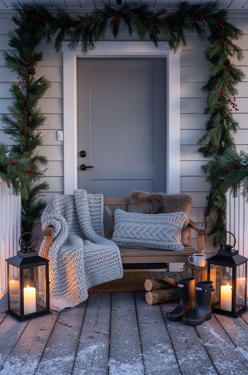 Create the Three-Texture Winter Welcome
