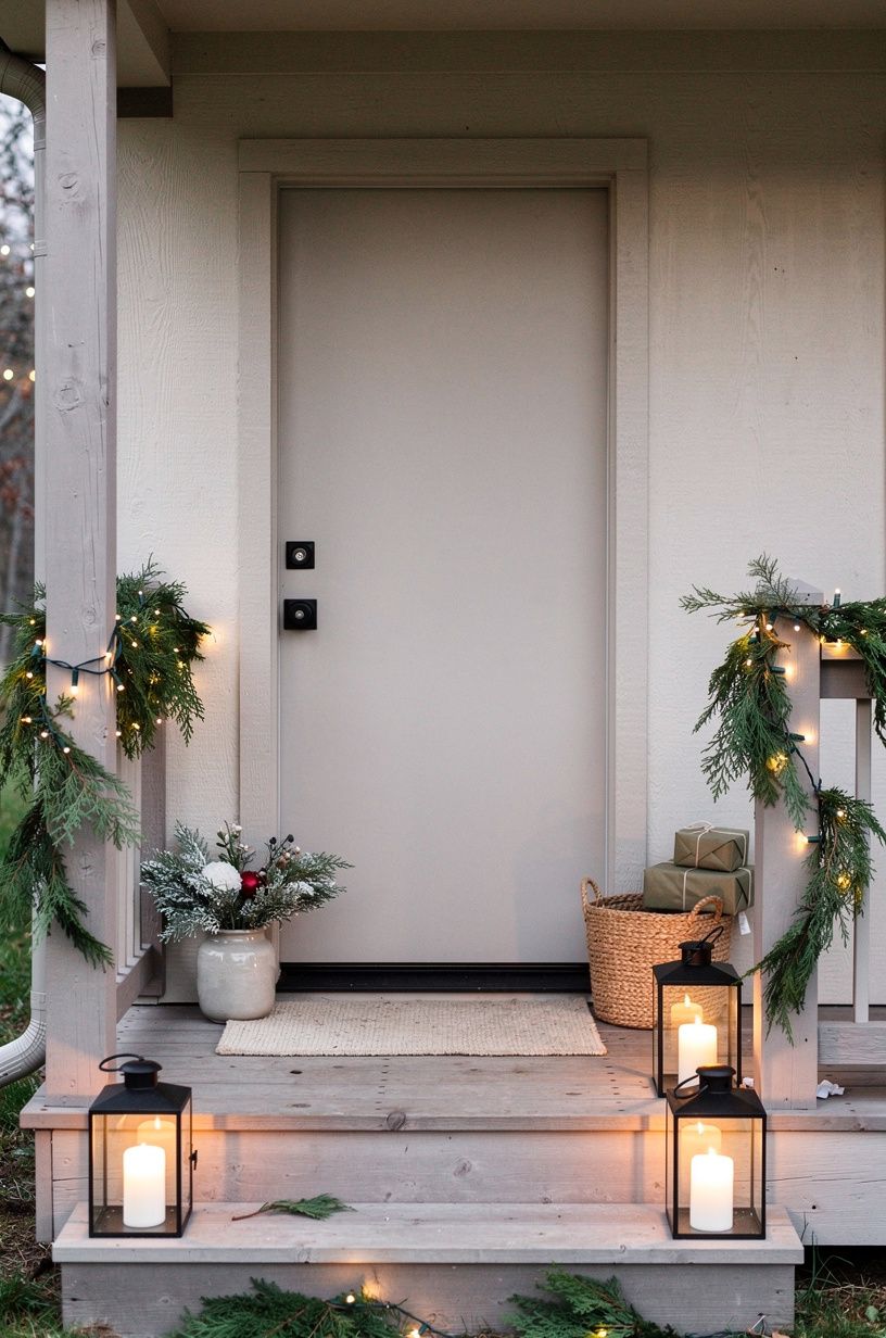 Make a Renter-Friendly Holiday Porch