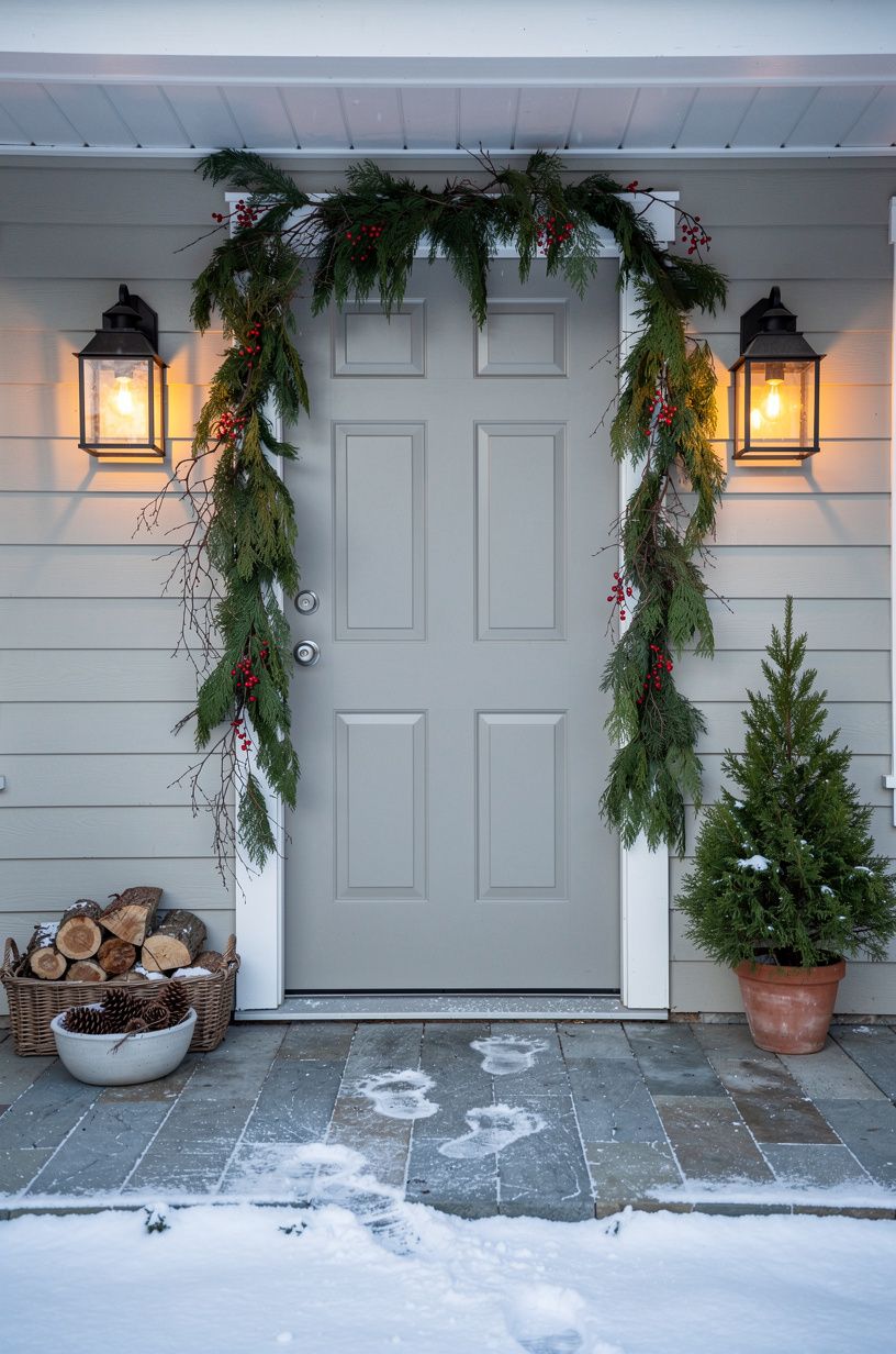 Paint the Backdrop in Sherwin-Williams Evergreen Fog