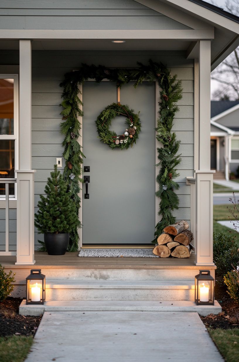 Use a Lantern Pair to Mark the Walkway