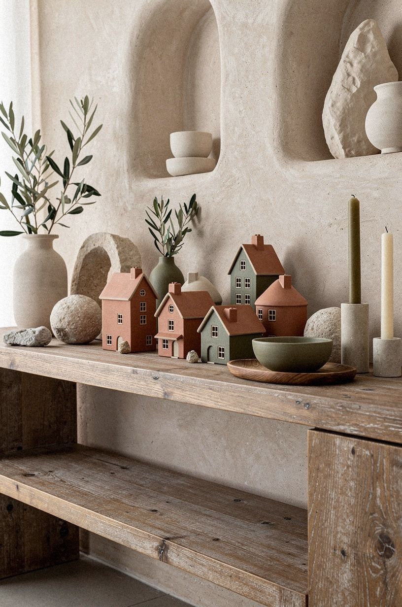 Style a Small Ceramic Village