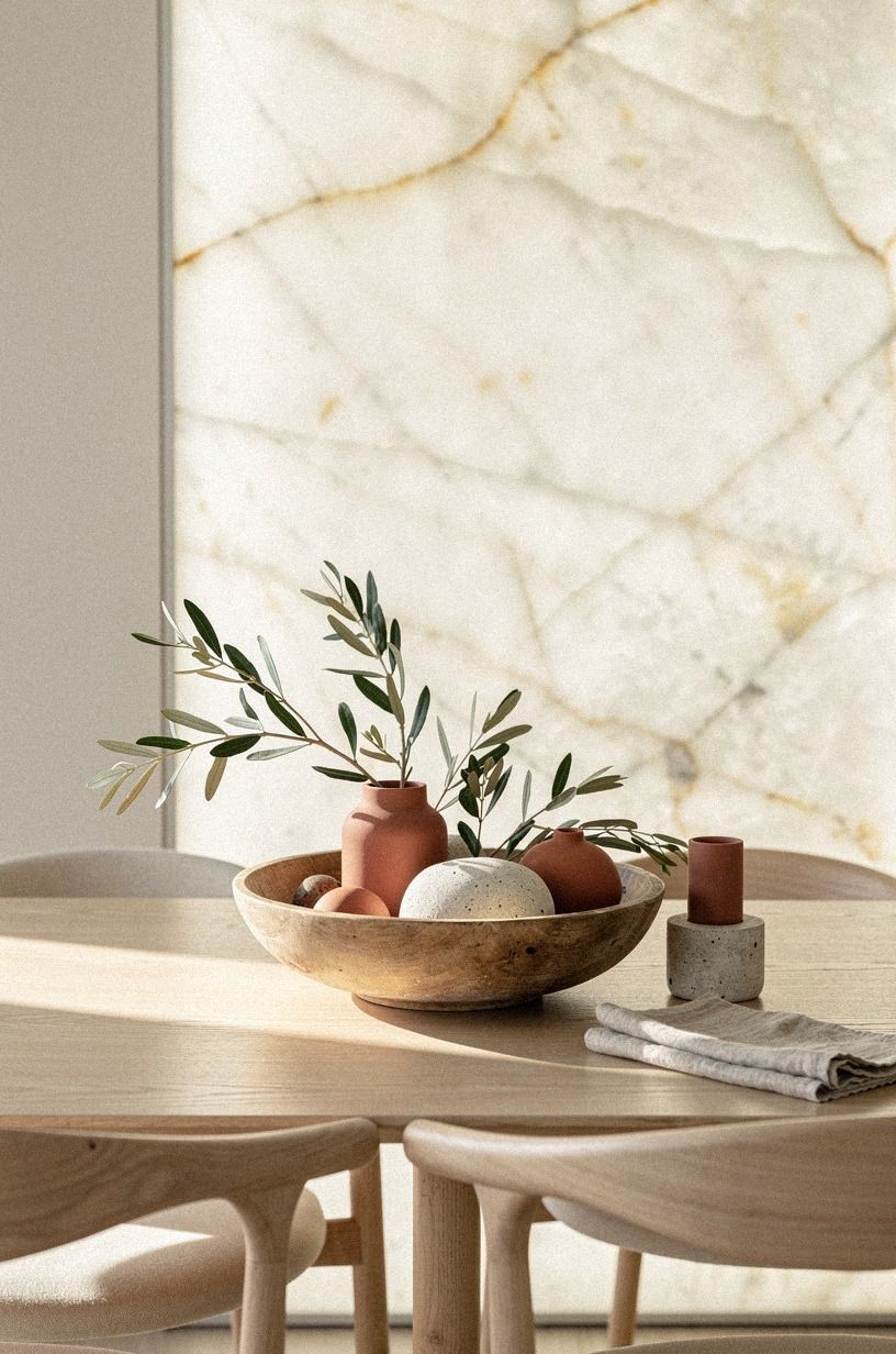 Anchor the Christmas Table With Tapered Branches