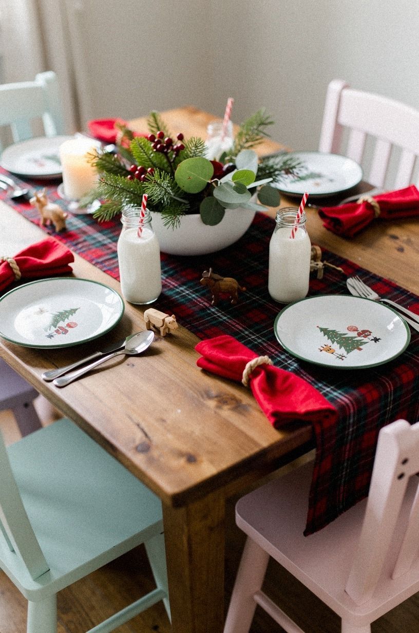 Choose Enamel Christmas Plates for Kids