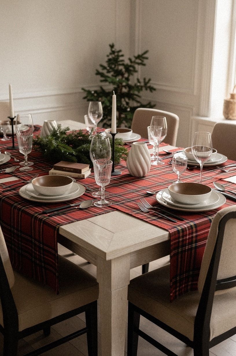 Let Clear Glass Make the Plaid Breathe