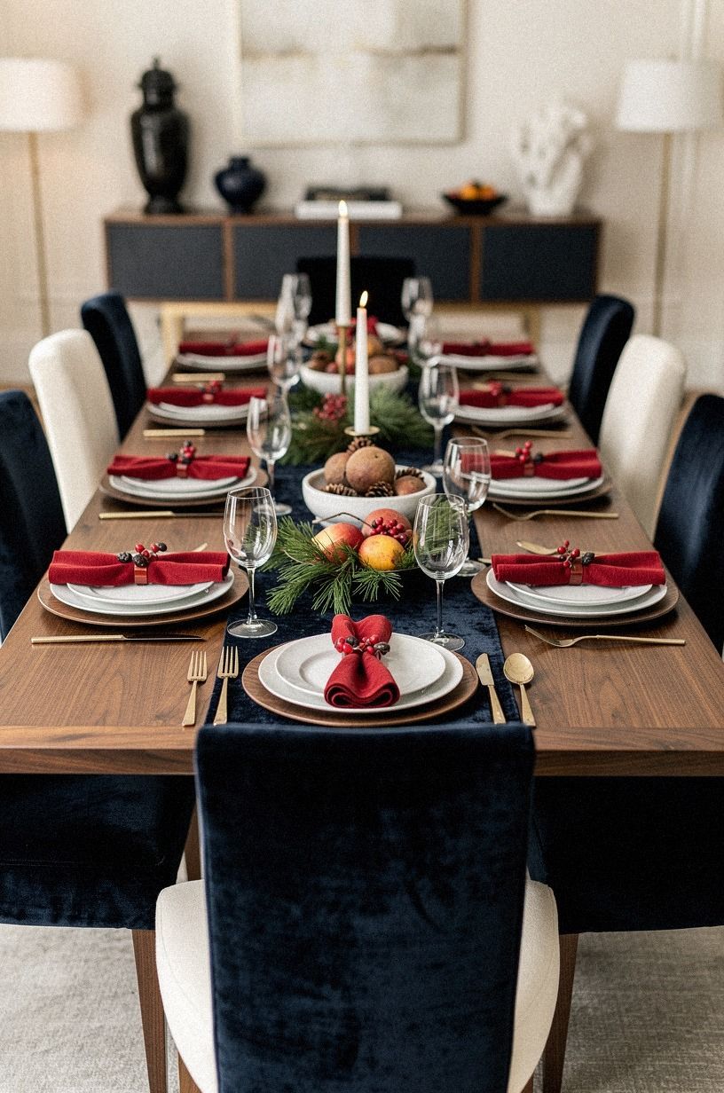 Mix Wood Chargers With White Dishes