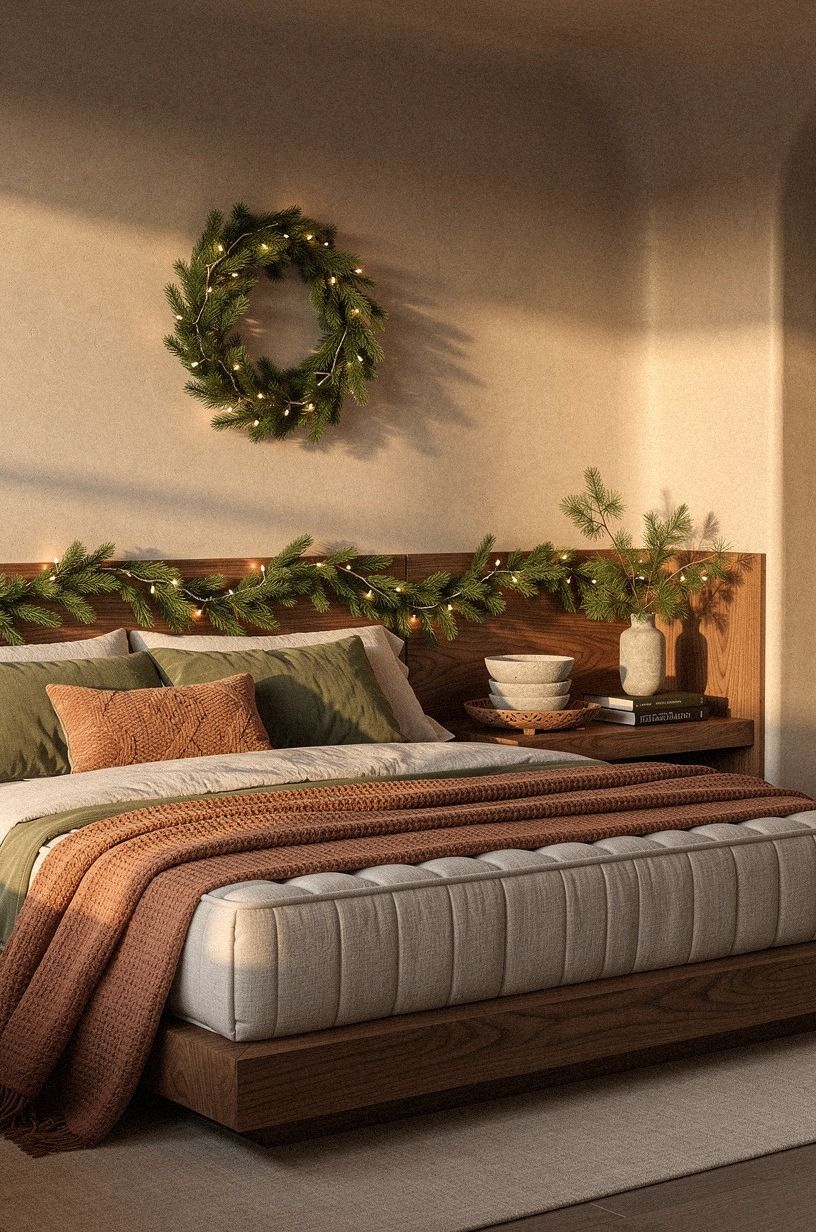 I Added the Mattress Pad Last, terracotta palette