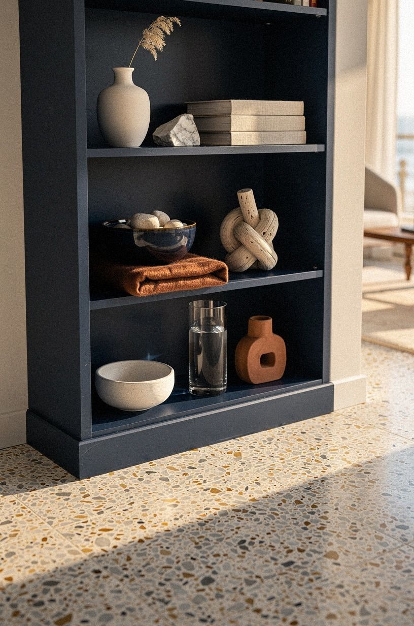 Style the Shelves With the Three-Object Pause