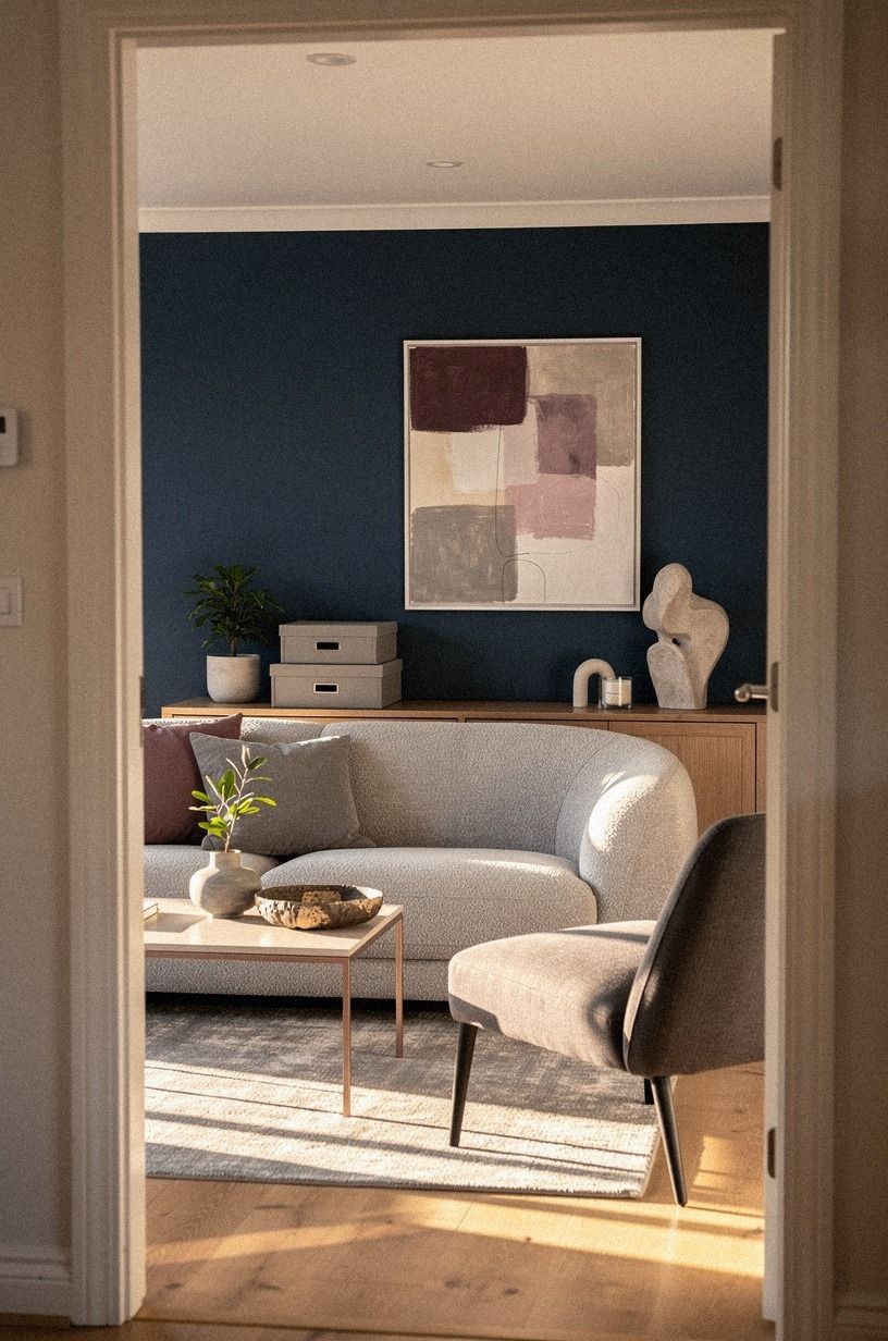 Why Farrow & Ball Hague Blue Works on One Wall