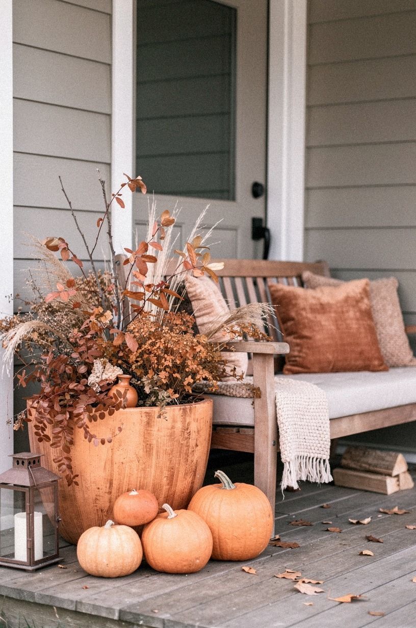 Paint the planter, not the whole porch