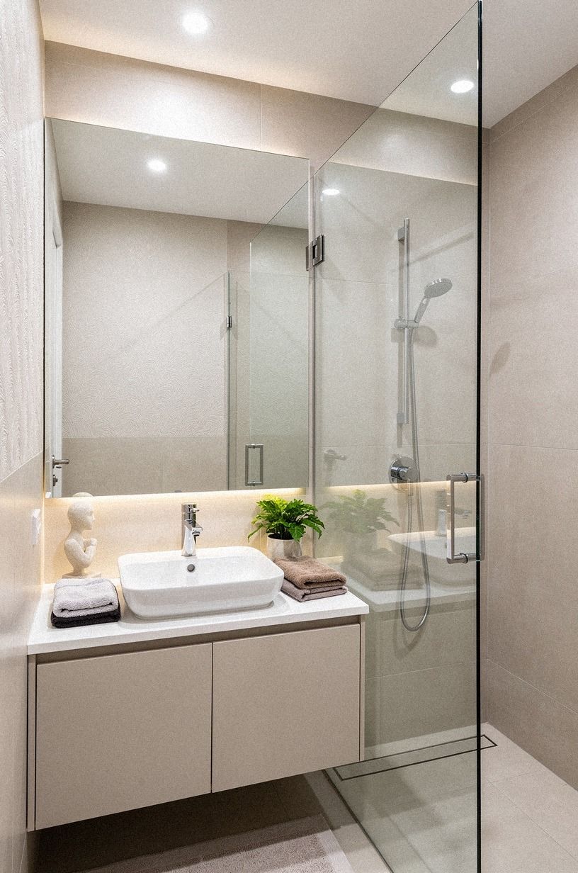Hang the Three-Source Rule over the shower
